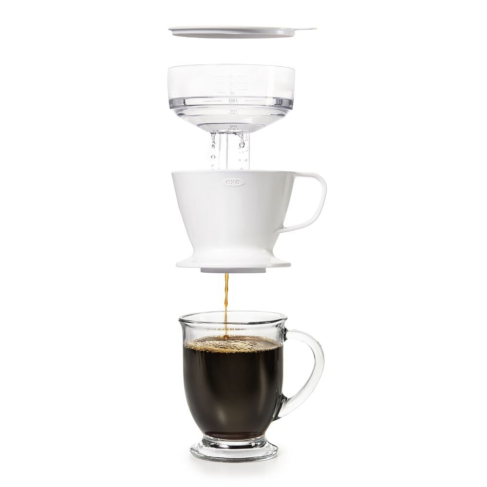 Pour-Over Coffee Maker with Water Tank J1