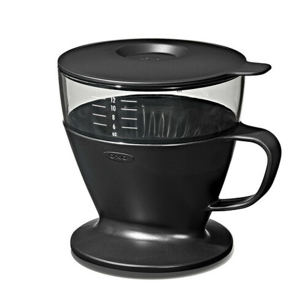 Pour Over Coffee Maker with Water Tank - Matte Black D3