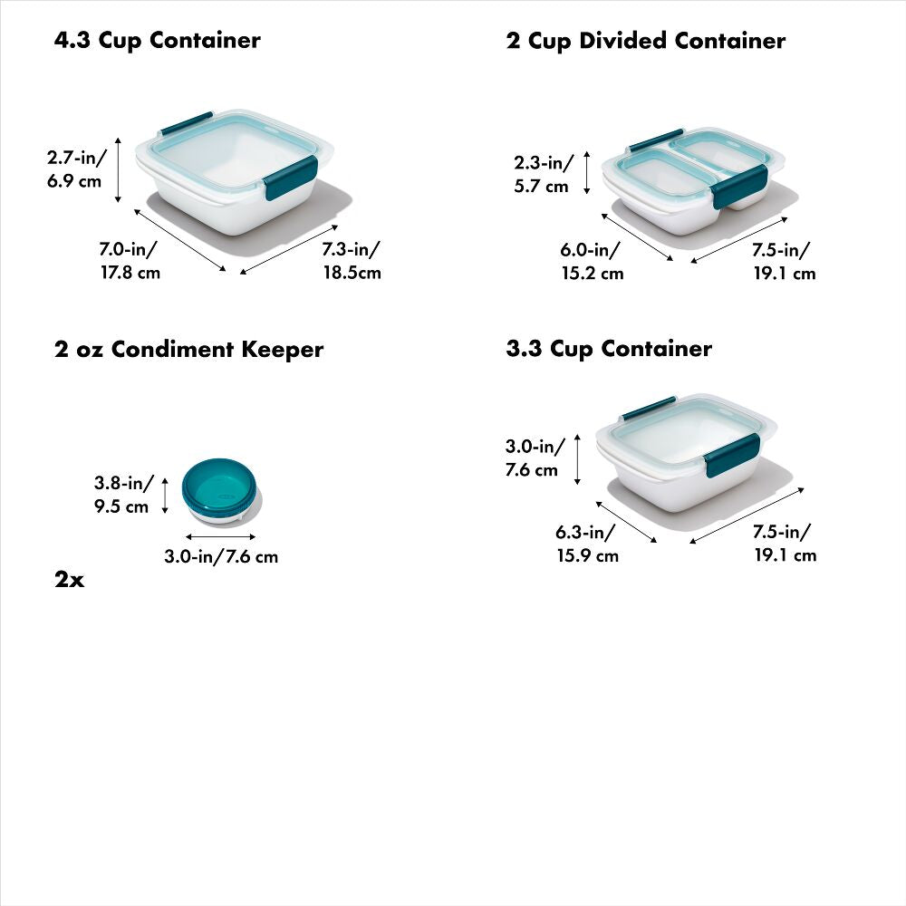 Prep & Go 10-Piece Container Set F7