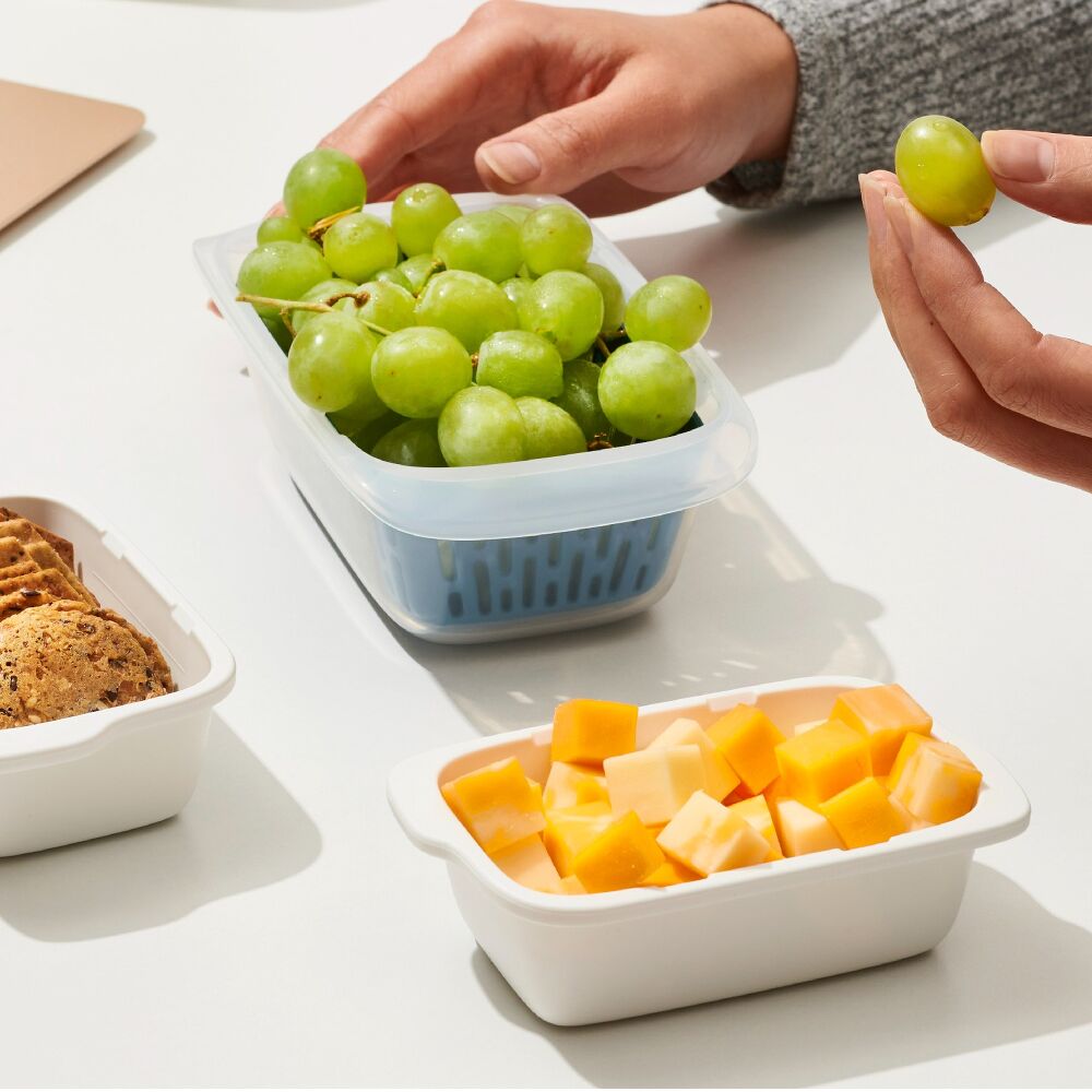 Prep & Go Container with Colander X5