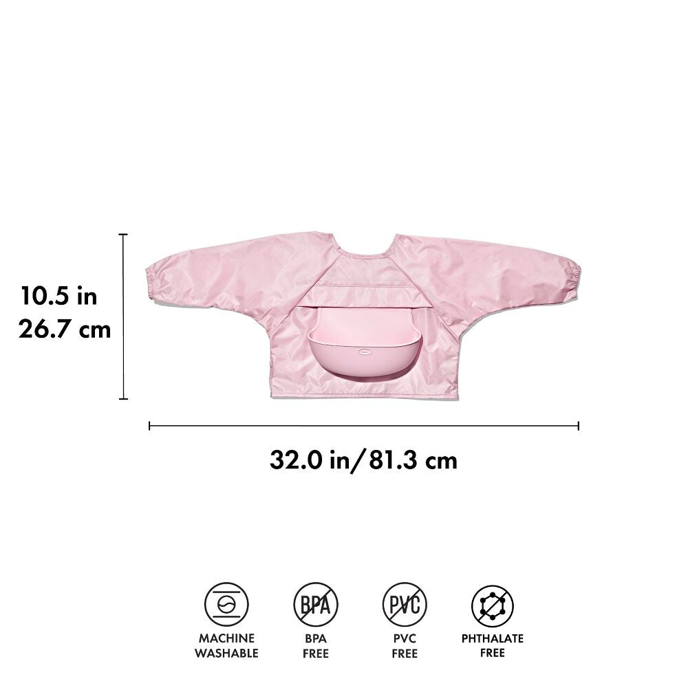 Sleeved Roll-Up Bib - Blossom E3