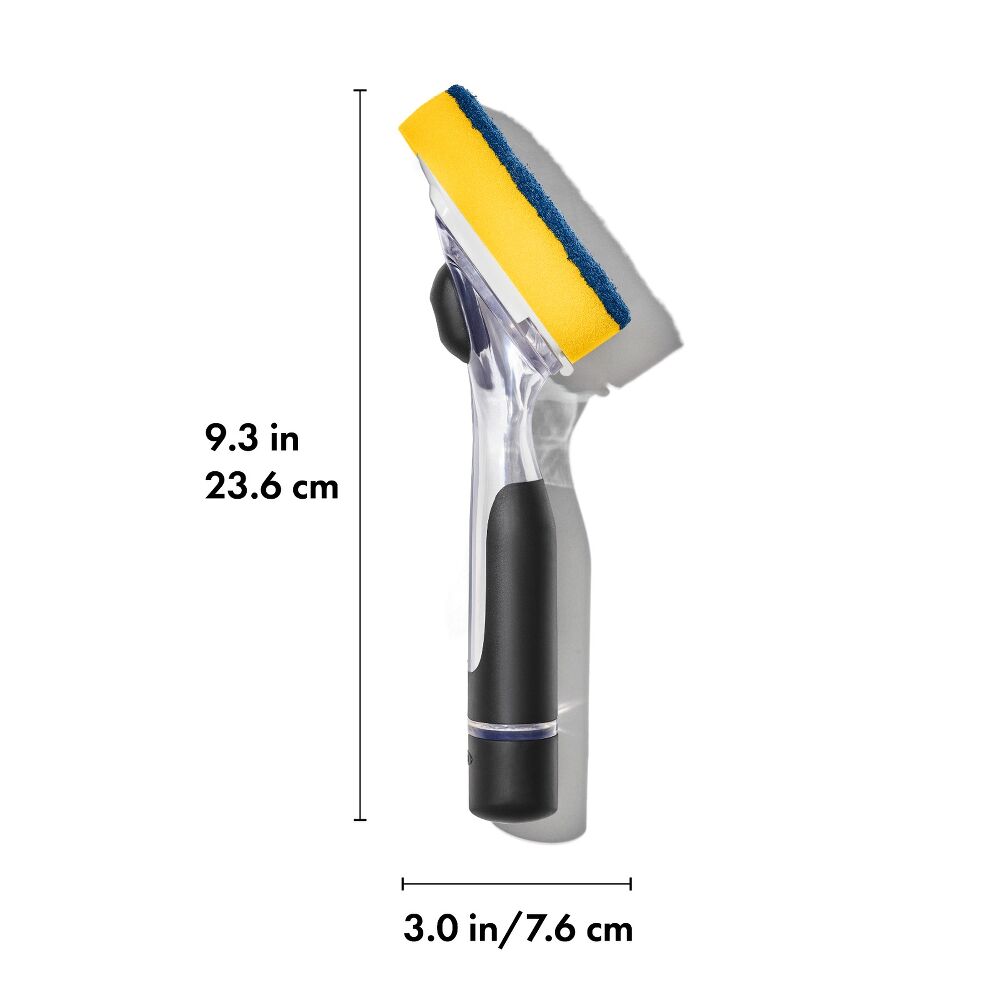 Soap Dispensing Dish Scrub L9