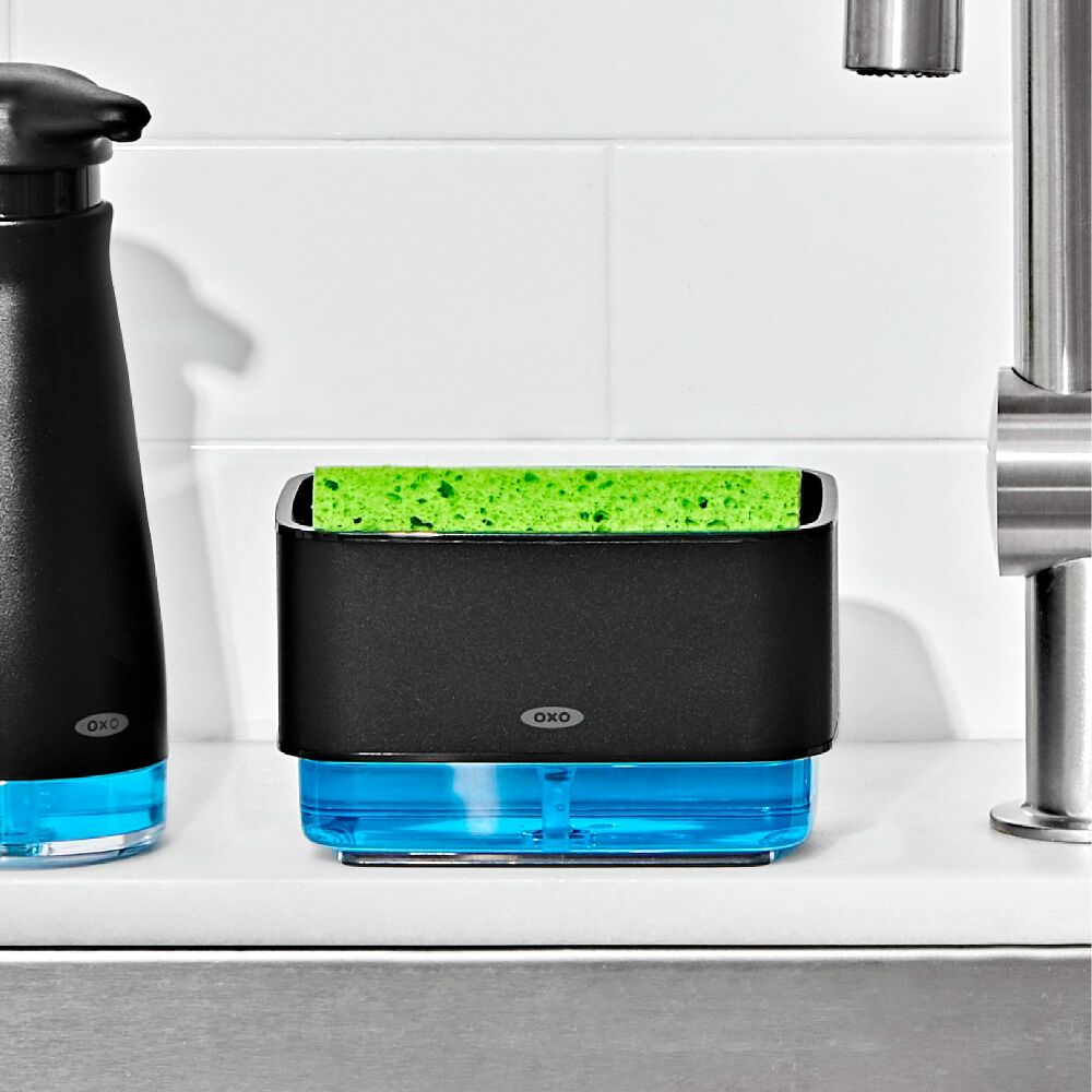 Soap Dispensing Sponge Holder J6