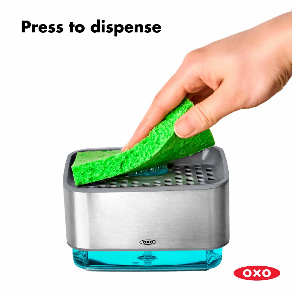 Soap Dispensing Sponge Holder K4