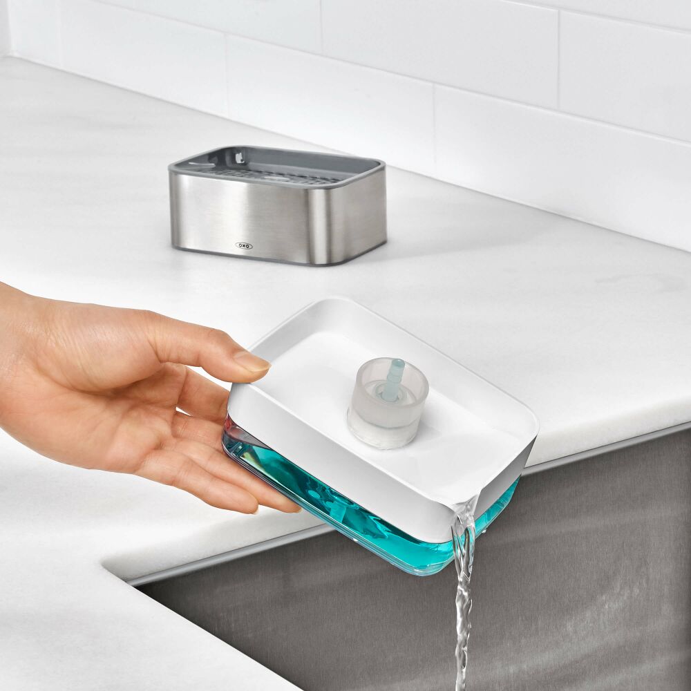 Soap Dispensing Sponge Holder K4
