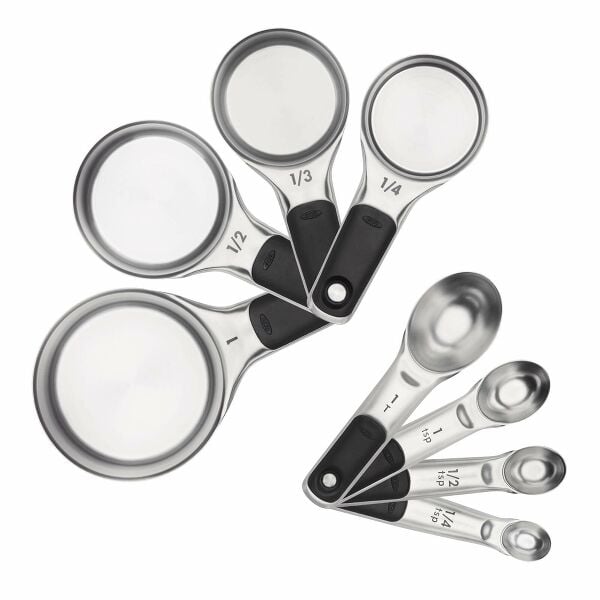 Stainless Steel Measuring Cups and Spoons Set L7