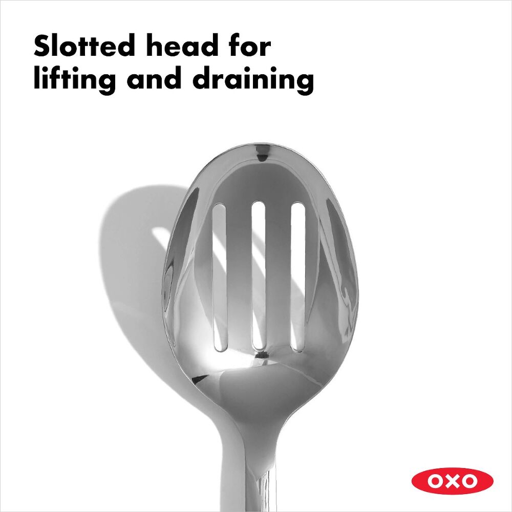 Stainless Steel Slotted Spoon B8