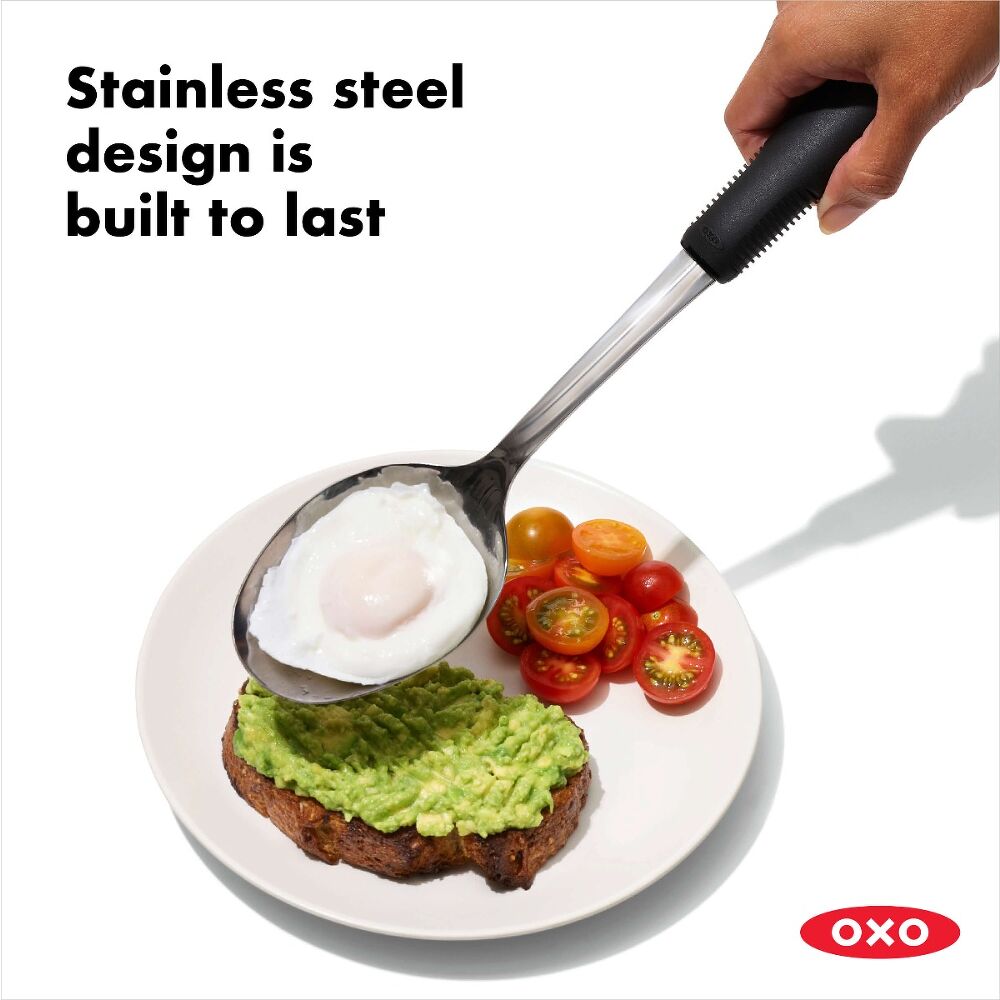 Stainless Steel Slotted Spoon T6