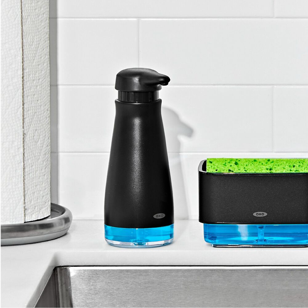 Stainless Steel Soap Dispenser - Black U1