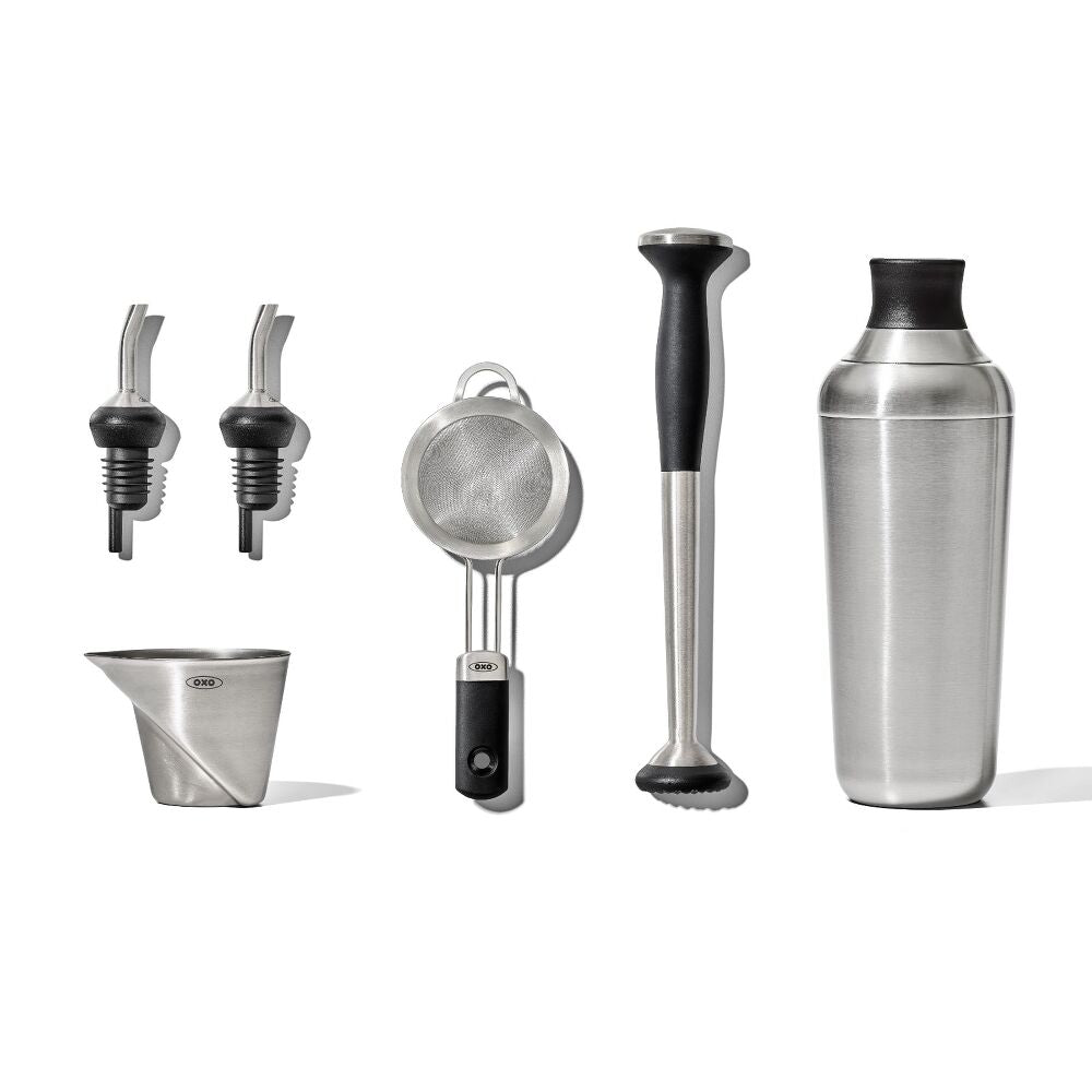 Steel 6-Piece Barware Set Z7