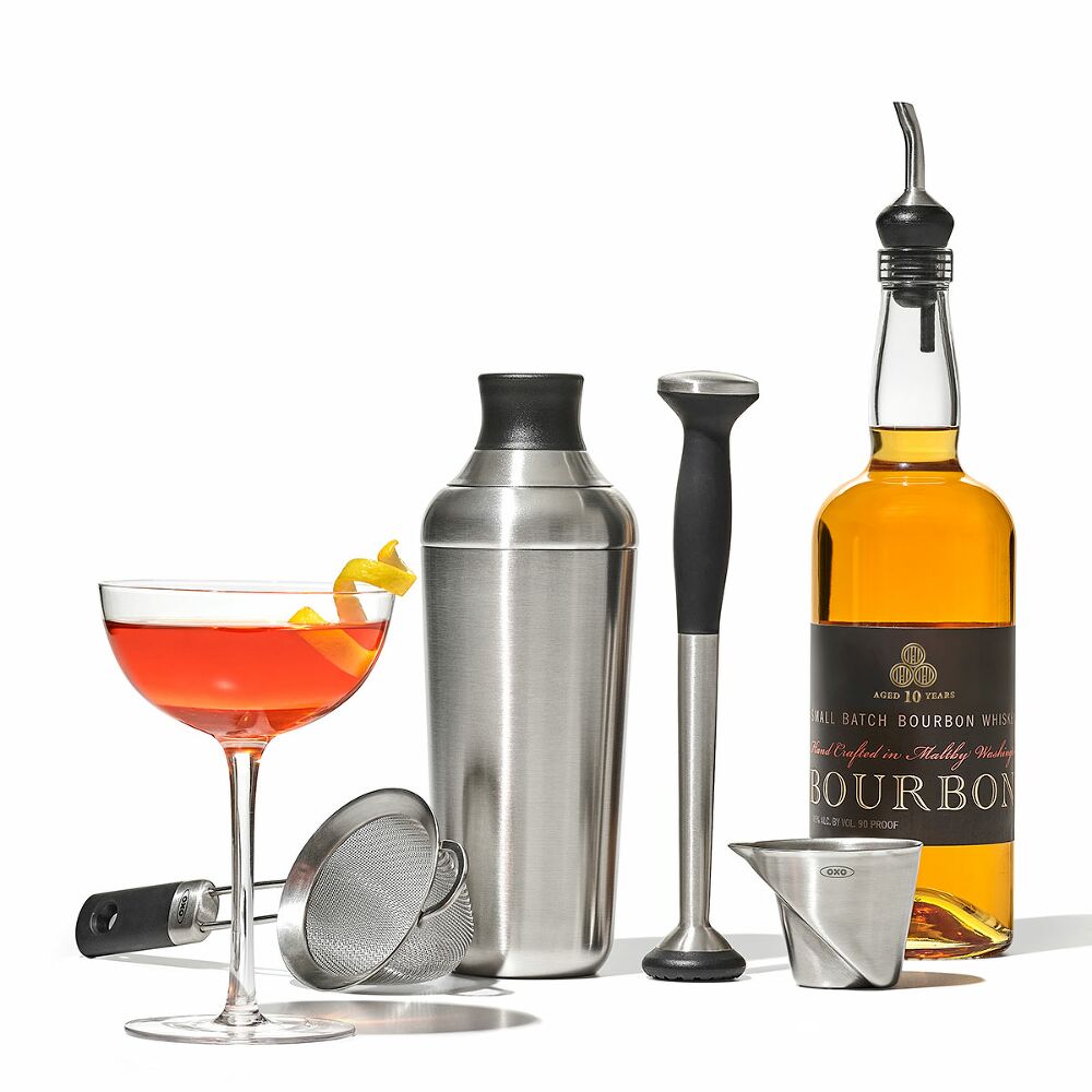Steel 6-Piece Barware Set Z7