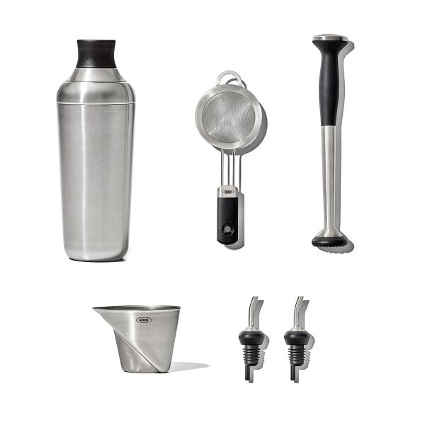Steel 6-Piece Barware Set Z7
