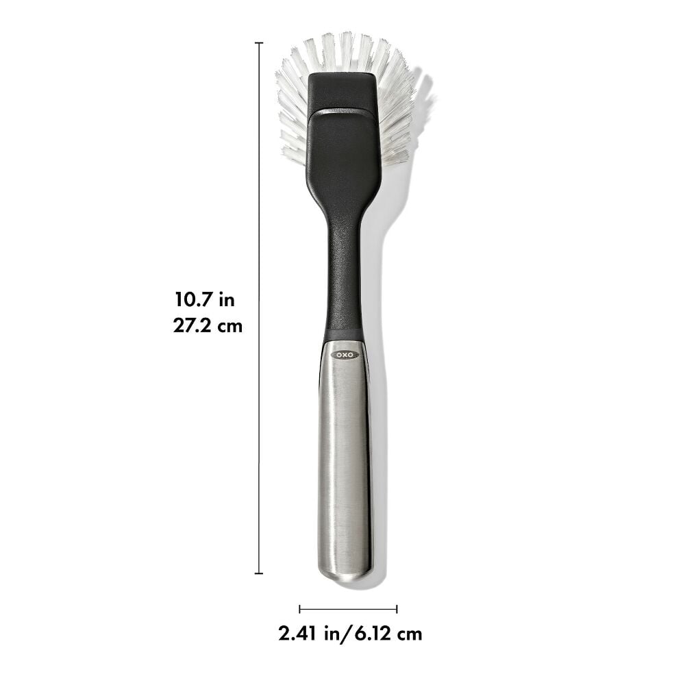 Steel Dish Brush with Replaceable Head M4