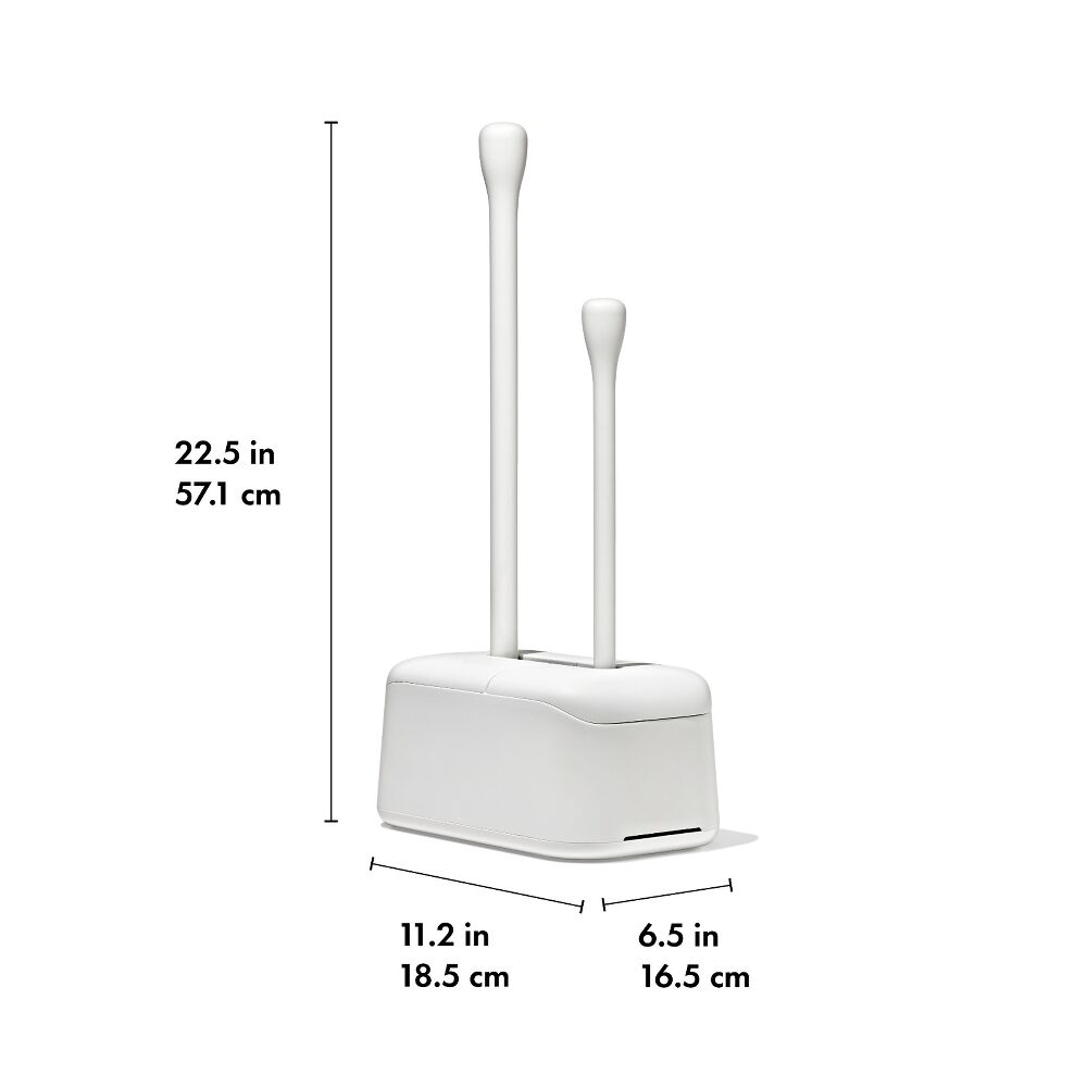 Toilet Brush & Plunger Set O1