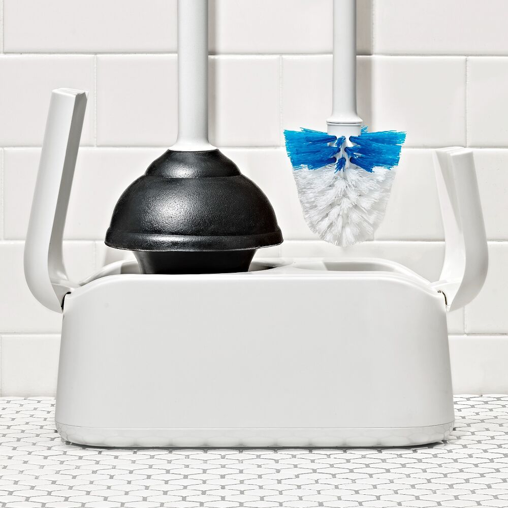 Toilet Brush & Plunger Set O1