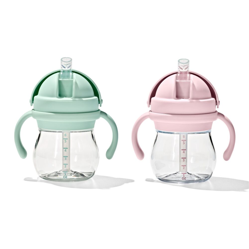 Transitions 6 Oz Straw Cup with Handles Set P6