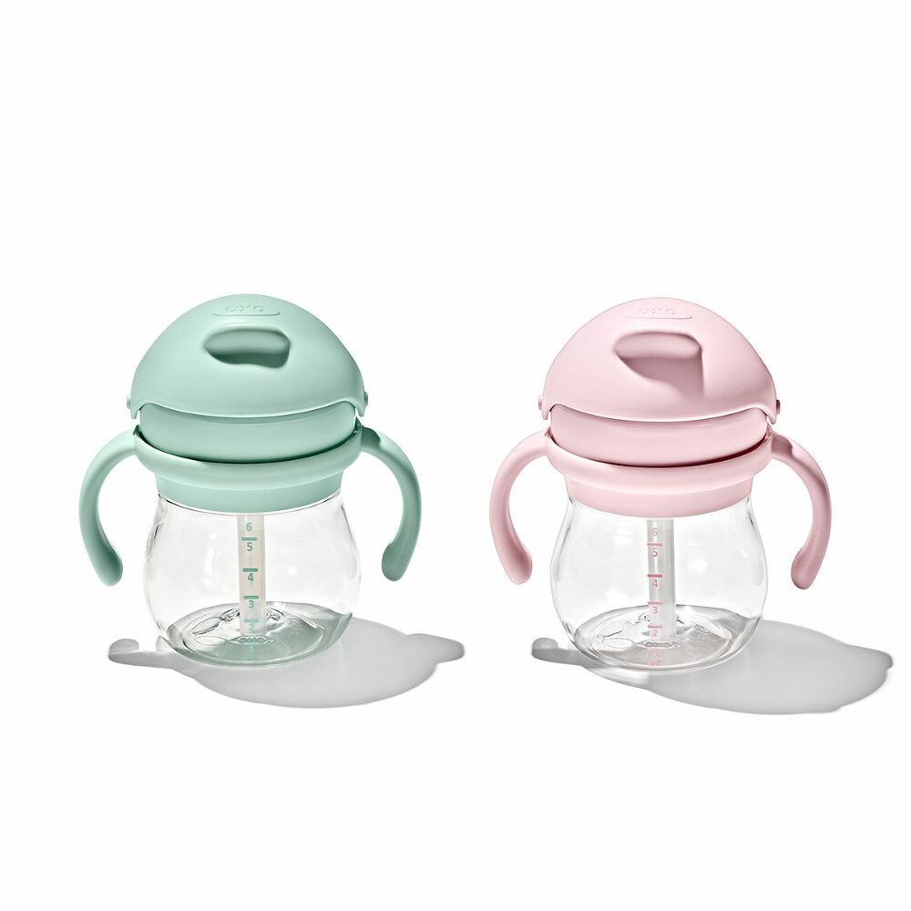 Transitions 6 Oz Straw Cup with Handles Set P6