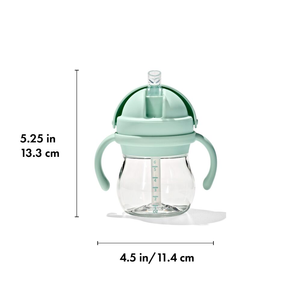 Transitions 6 Oz Straw Cup with Handles Set P6