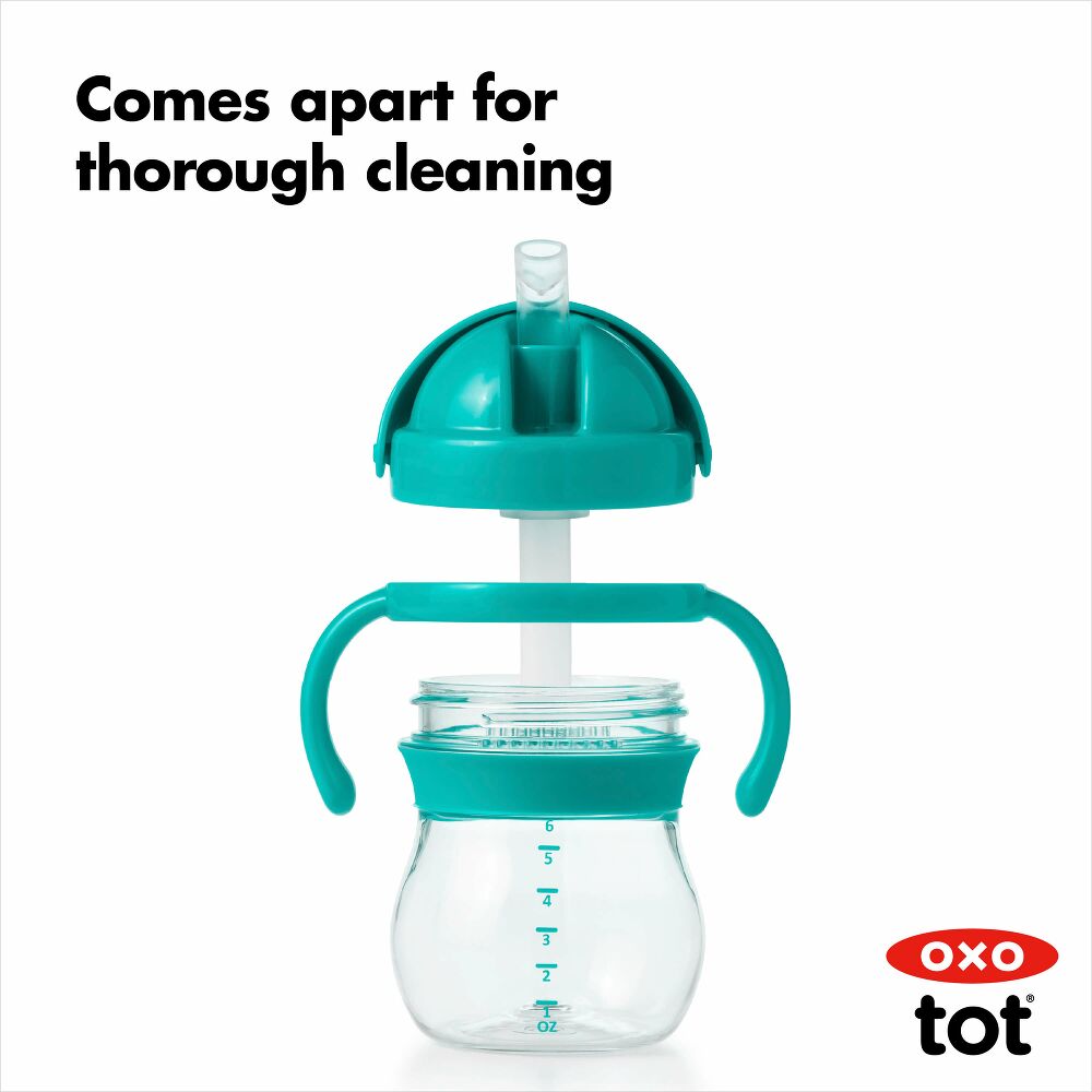 Transitions 6 Oz Straw Cup with Handles Set R4