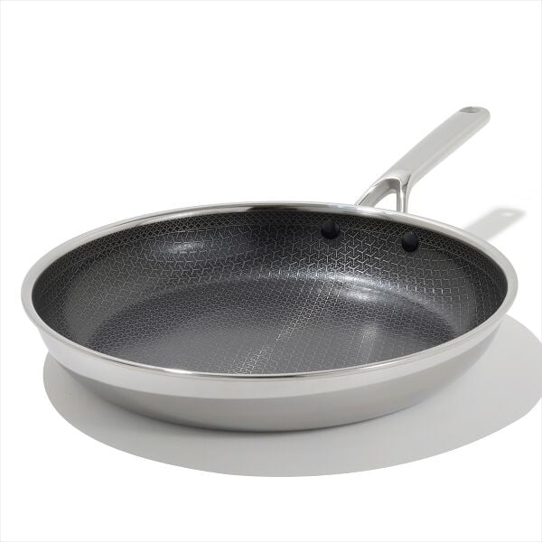 Trident Hybrid Non-Stick Stainless Steel 12 in Fry Pan V0