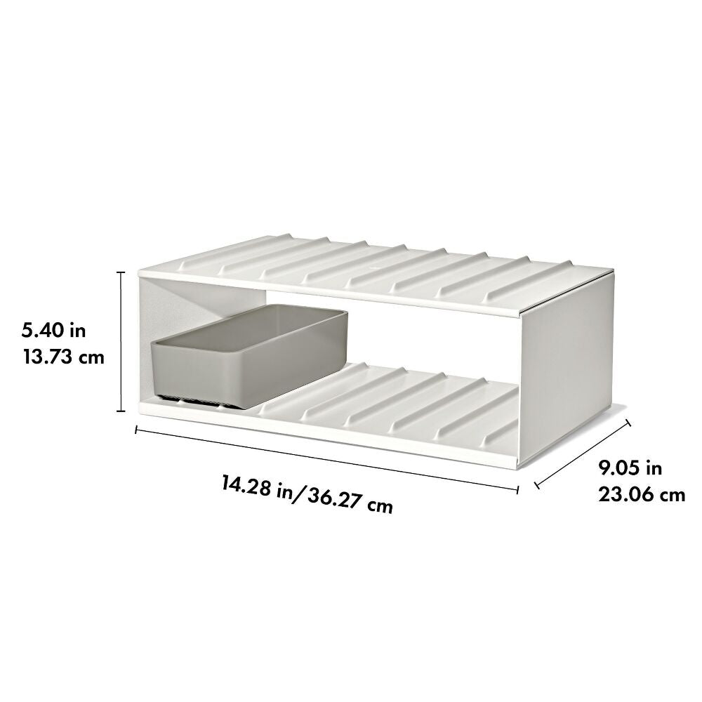 Water Bottle Organizer with Accessory Bin D5