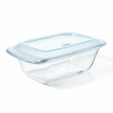 1.6 Qt Loaf Baking Dish with Lid X2