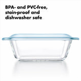 1.6 Qt Loaf Baking Dish with Lid X2