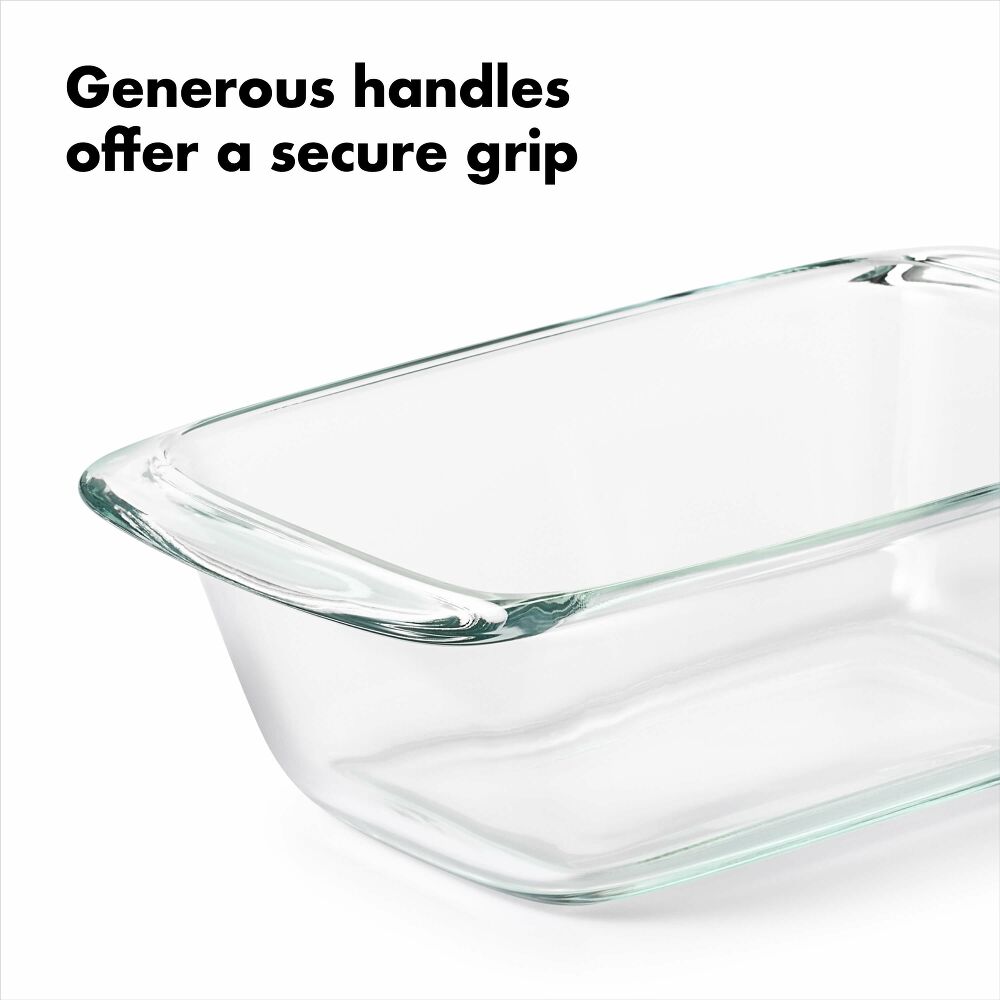 1.6 Qt Loaf Baking Dish with Lid X2
