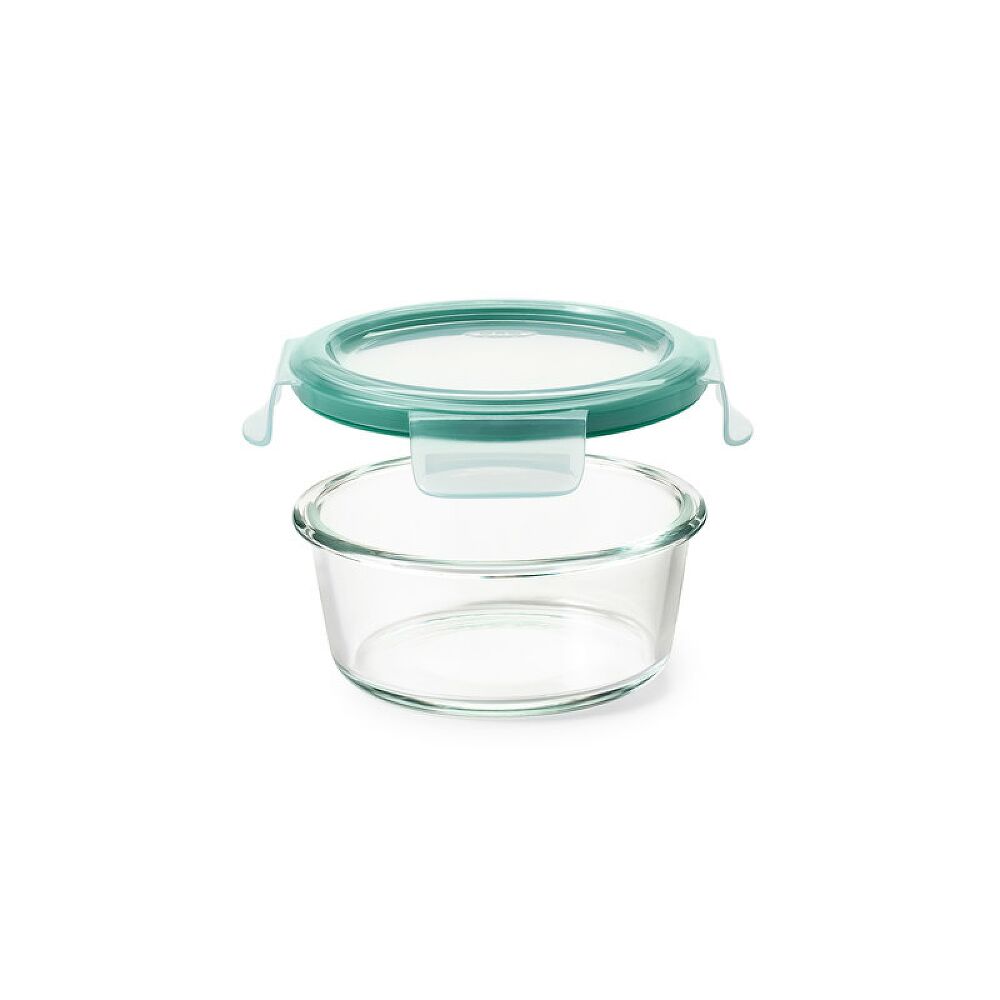 2 Cup Smart Seal Glass Round Container