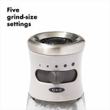 Contoured Mess-Free Salt Grinder C6
