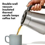 12-Cup Coffee Maker with Podless Single-Serve Function P6