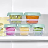 12-Piece Baby Blocks Food Storage Container Set - Opal V6