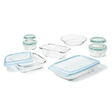 14-Piece Glass Bake, Serve & Store Set U7