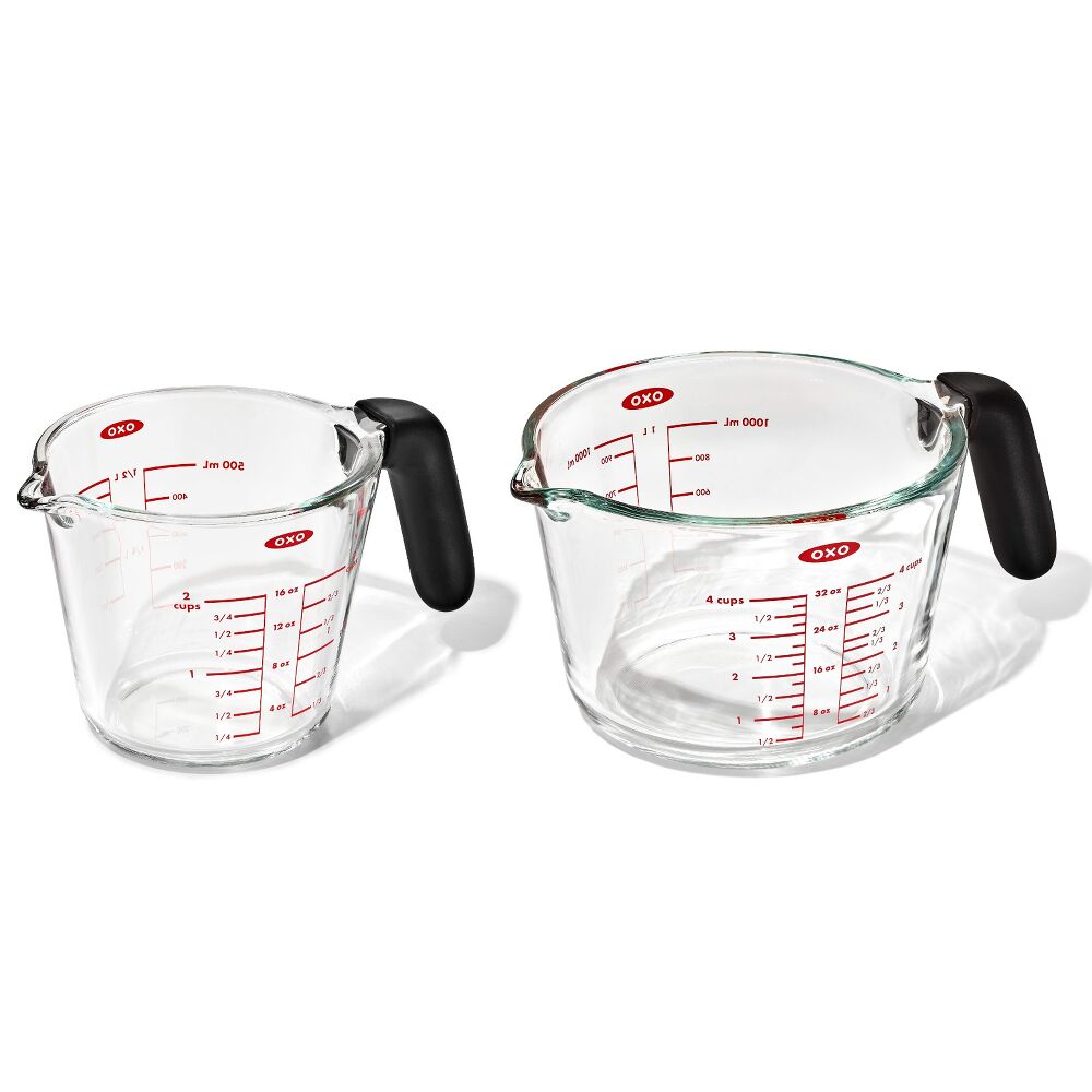 2-Cup and 4-Cup Glass Measuring Cup Set B2