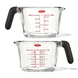 2-Cup and 4-Cup Glass Measuring Cup Set B2