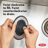 2-in-1 Silicone Sink Strainer with Stopper R0