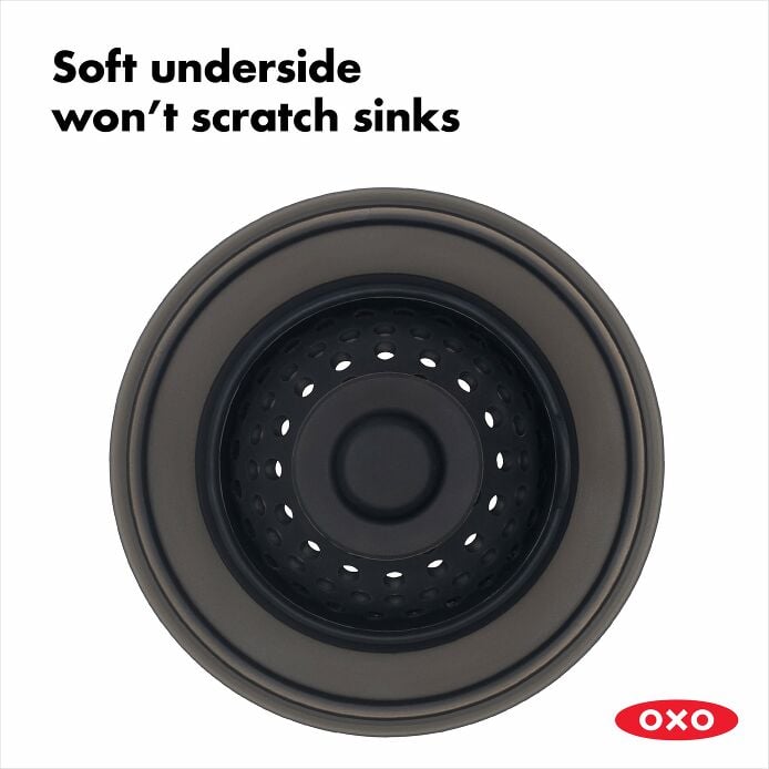2-in-1 Silicone Sink Strainer with Stopper R0