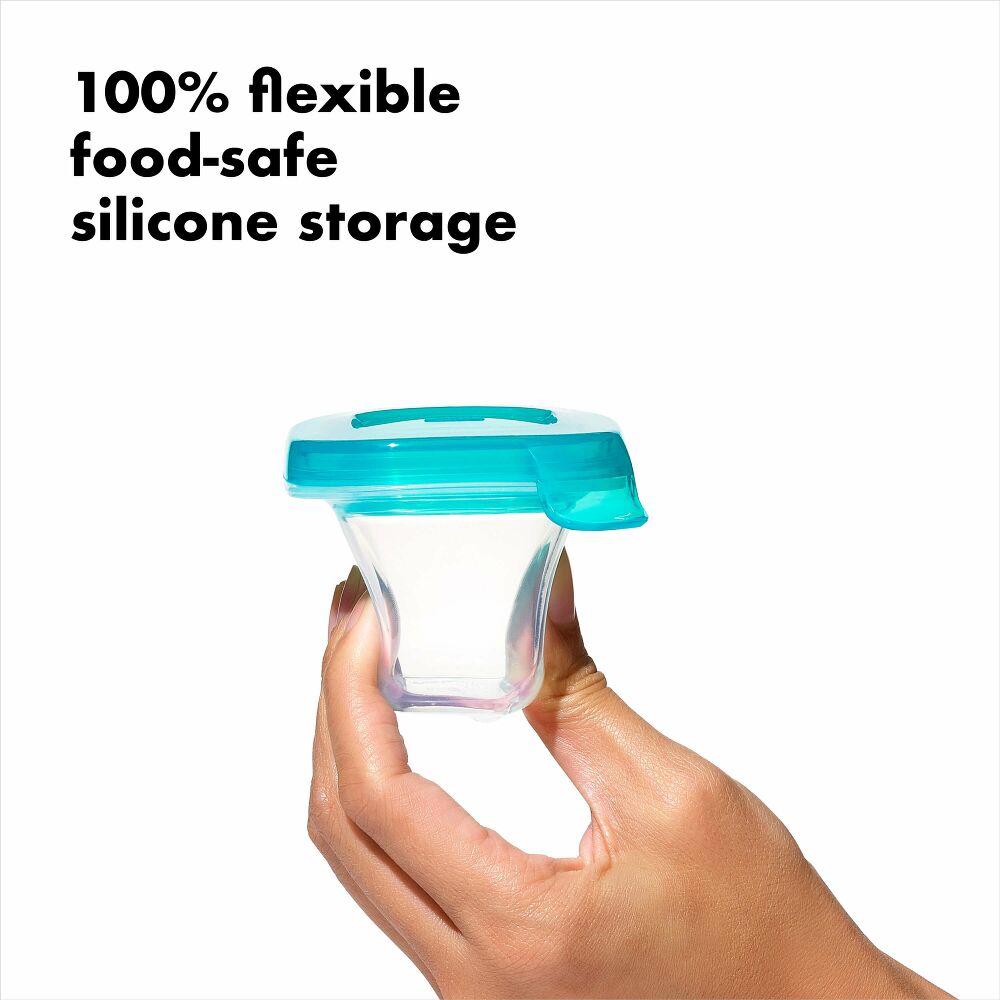 2 oz Baby Blocks™ Silicone Freezer Storage Containers U9