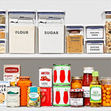 2-Piece Prelabeled POP Container Set with Scoop Z6