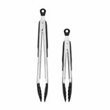 2-Piece Tongs with Nylon Heads Set D0