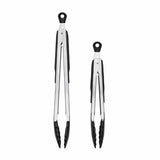 2-Piece Tongs with Nylon Heads Set D0