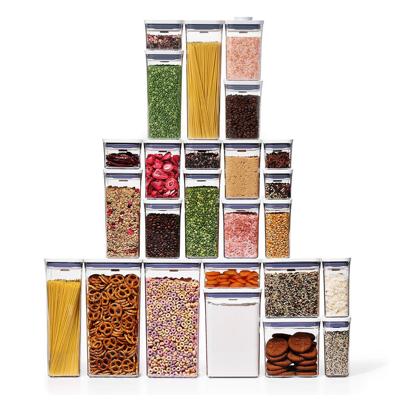 5-Piece POP Container Set & 20-Piece POP Container Set Bundle O1