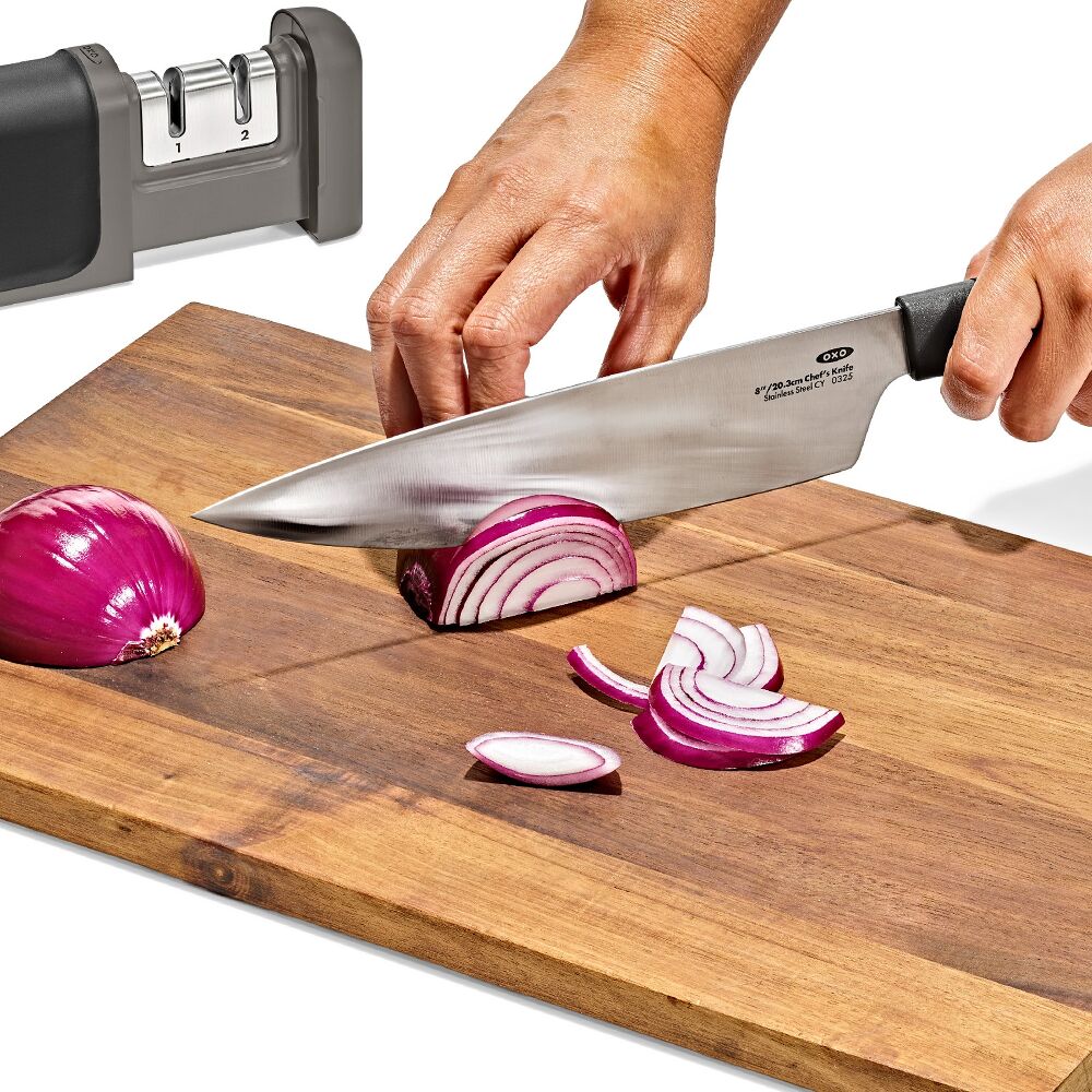 3-Piece Knife & Sharpener Set Y8