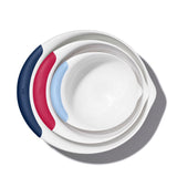 3 Piece Mixing Bowl Set New Colored Handles T2