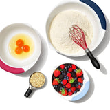 3 Piece Mixing Bowl Set New Colored Handles T2