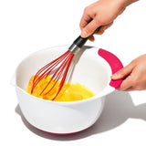 3 Piece Mixing Bowl Set New Colored Handles T2