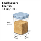 3-Piece POP Container Set with Mini Scoops G8