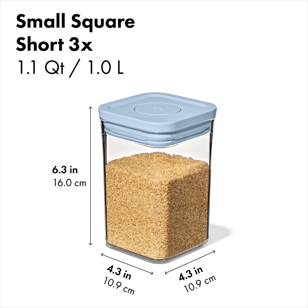 3-Piece POP Container Set with Mini Scoops G8
