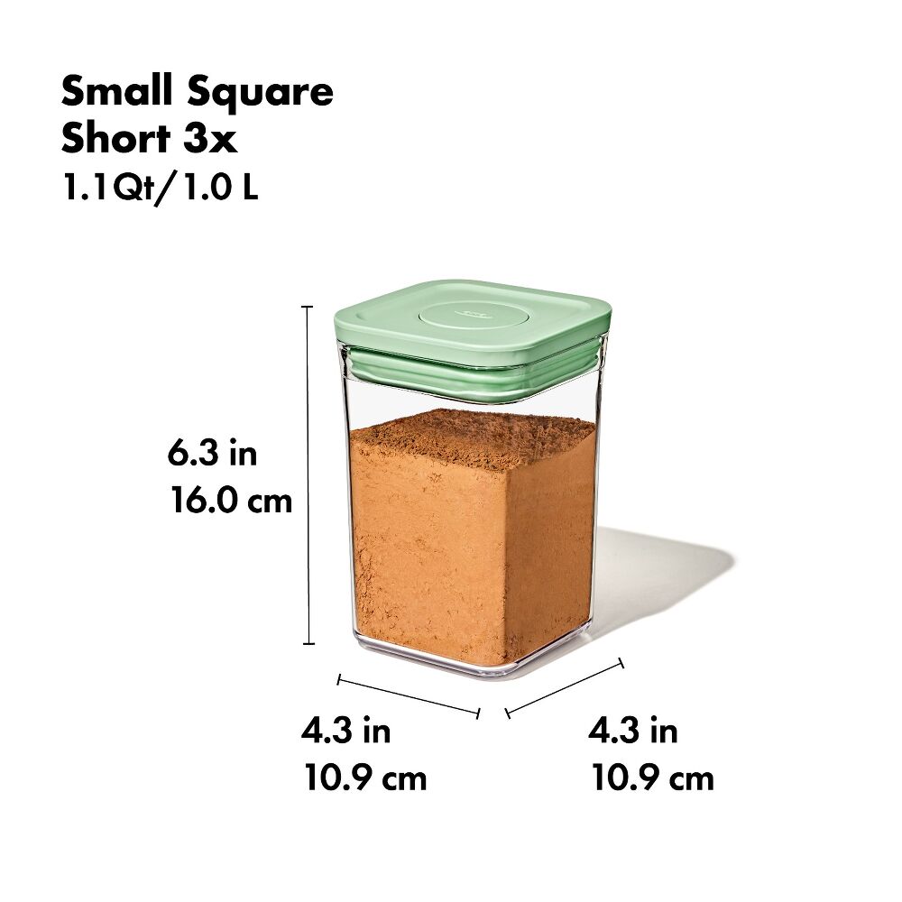 3-Piece POP Container Set with Mini Scoops G8