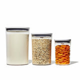 3-Piece POP Round Canister Graduated Set A8